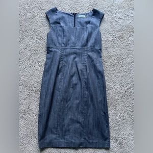 Calvin Klein dress. Like new! Gray, very cute dress. Size 8.